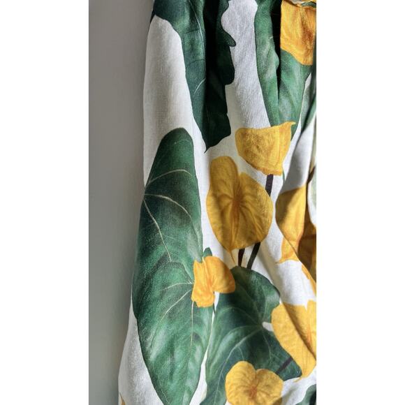 FARM Rio Green and Yellow Floral Jumpsuit - Picture 7 of 13